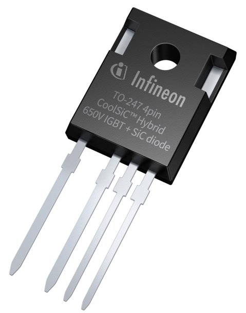 New 650 V CoolSiC Hybrid IGBT discrete family offers superior efficiency